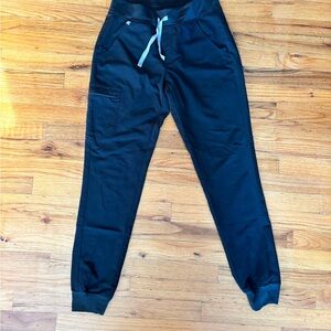 Figs Black and Espresso Brown Jogger Scrub bottoms